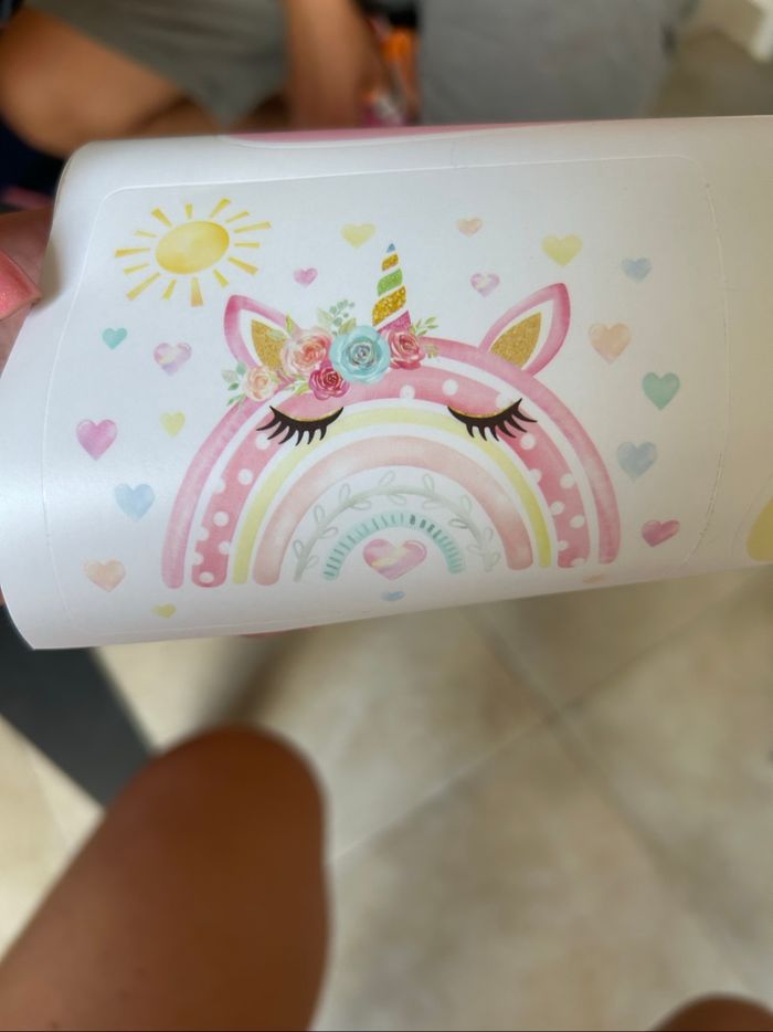 Sticker mural licorne - photo numéro 2