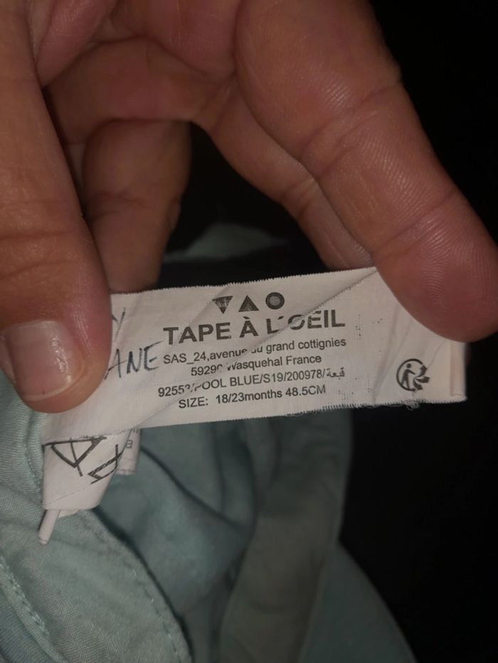 Casquette flamand rose 18 mois 2 ans TAO - photo numéro 4