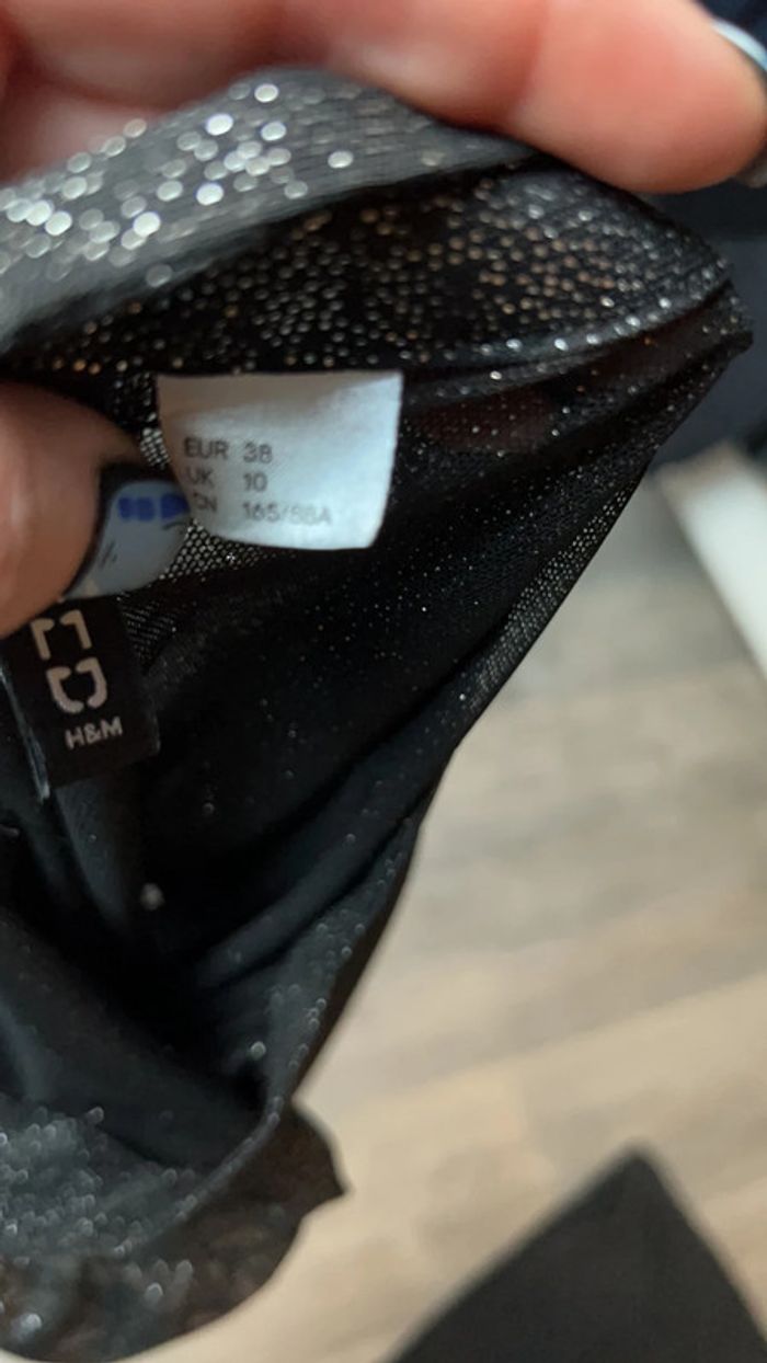 Haut pailletté taille 38 h&m - photo numéro 5