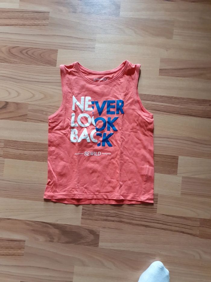 débardeur orchestra 8 ans corail