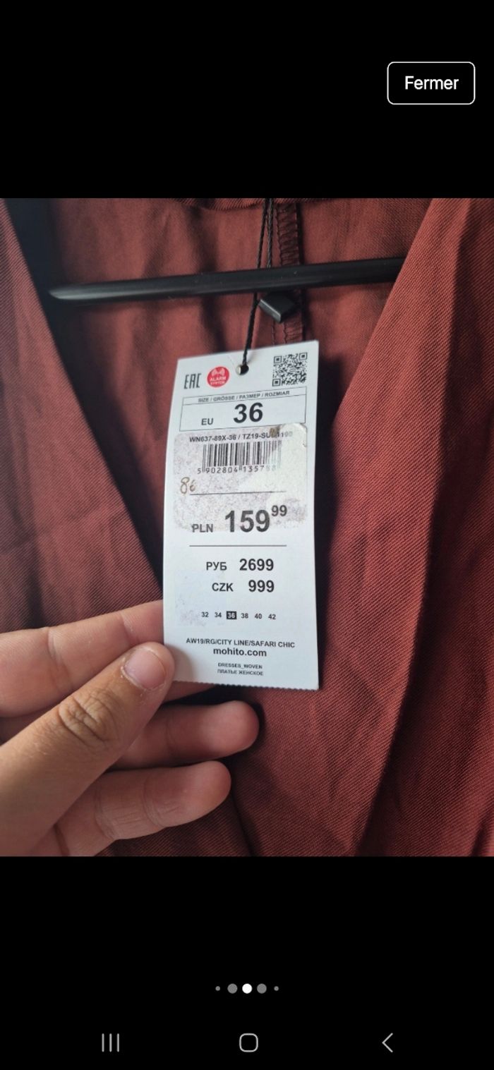 Robe blazer MOHITO taille 36 - photo numéro 4