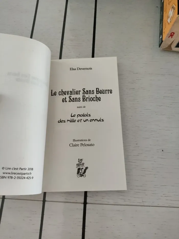 Livre le chevalier sans beurre et sans brioche lire c'est partir - photo numéro 2