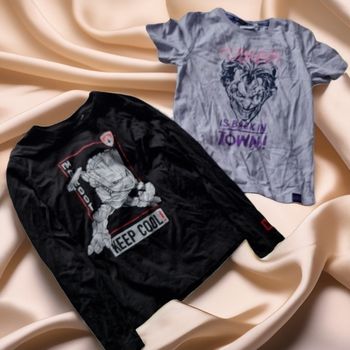 Lot  t-shirts Groot et Joker