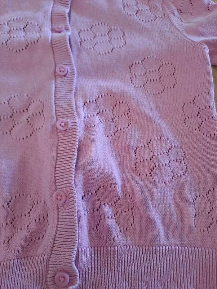 Gilet rose fille 3 ans - photo numéro 2