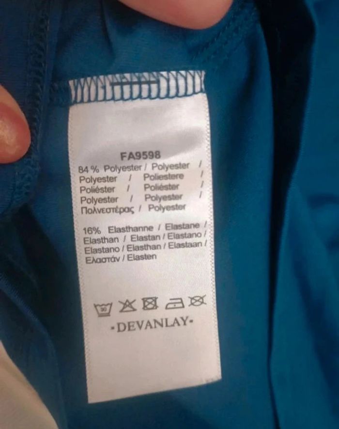 Tee shirt Lacoste sport femme taille 38 - photo numéro 2