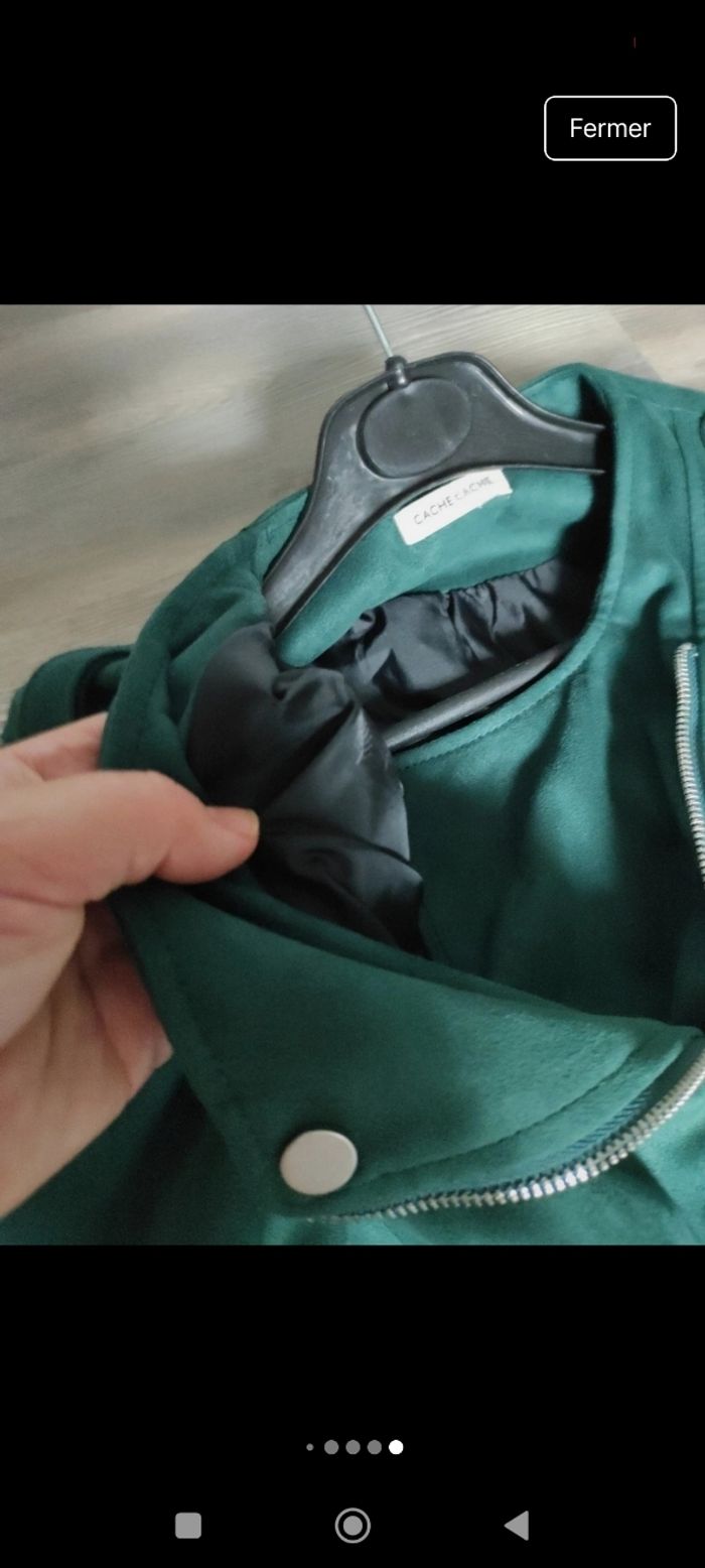 Veste Neuve vert foncé Cache Cache - photo numéro 8