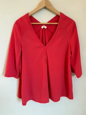 Blouse rouge ba&sh