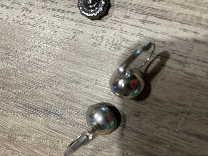 Lot de 2 paires boucles d’oreilles vintage - photo numéro 3