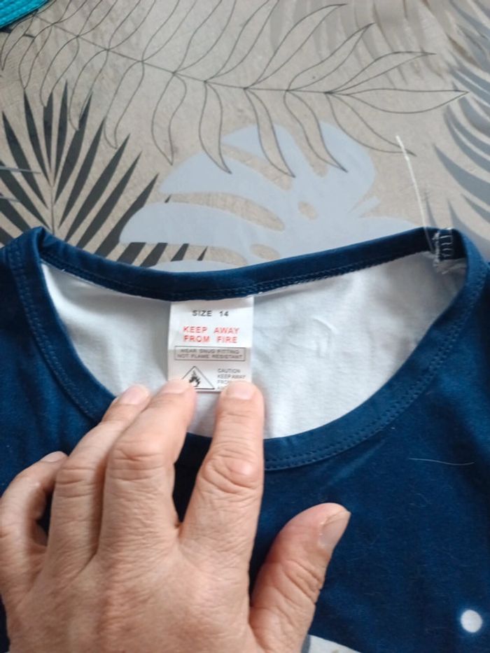 Pyjashort garçon neuf 14 ans - photo numéro 2