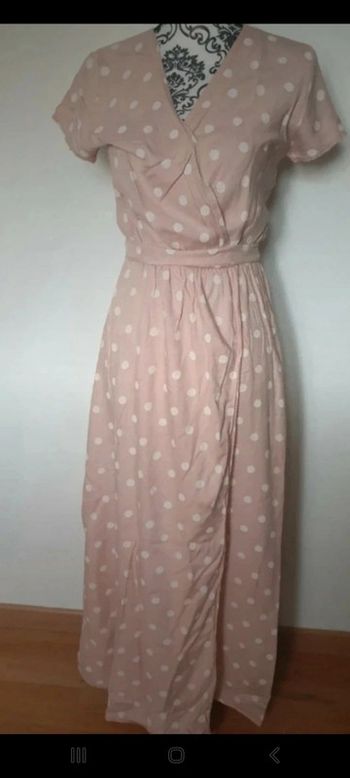 Robe longue porte feuille