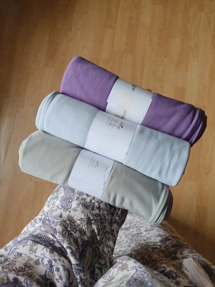 Lot de 3 voiles/hijab en jersey premium luxe - photo numéro 5