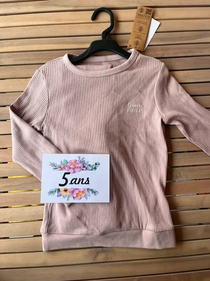Pyjama 2 pièces côtelé kiabi 5 ans