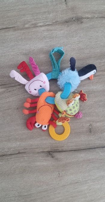 Hochet d'activités trousseau de clés animaux