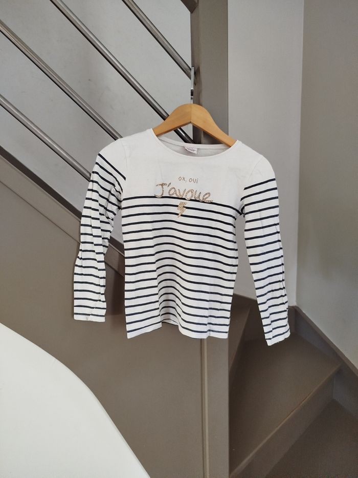 Tee-shirt rayé - photo numéro 2