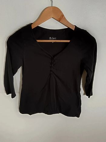 C16 blouse noir Anna Karel M
