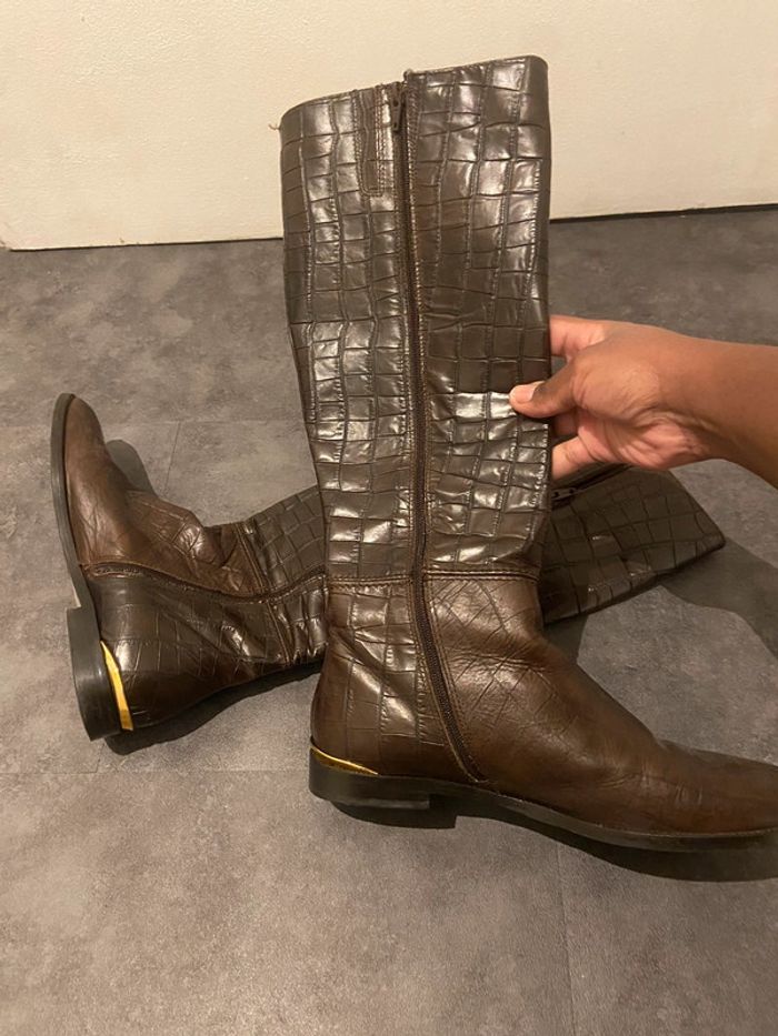 Bottes marron - photo numéro 4