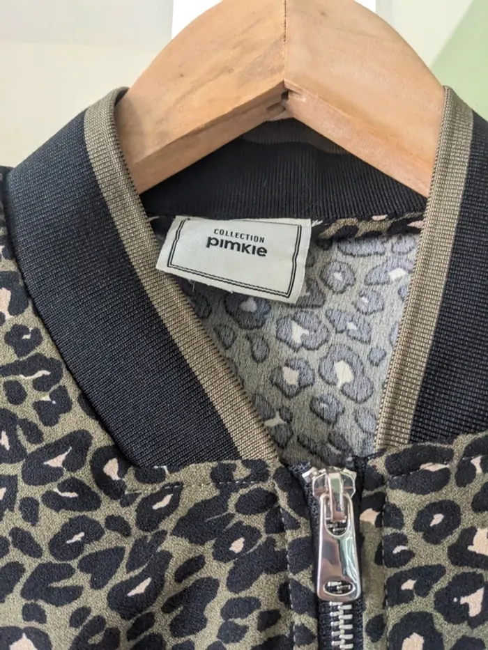 Veste léopard pinkie - photo numéro 2