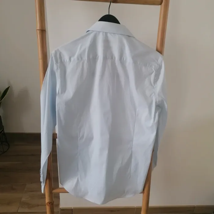 Chemise bleu ciel manches longues Izac - photo numéro 2