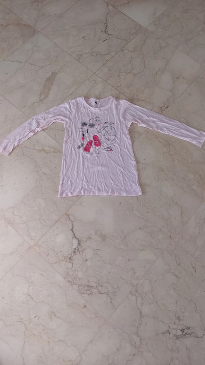 #manu_7896fille8ans t shirt manches longues
