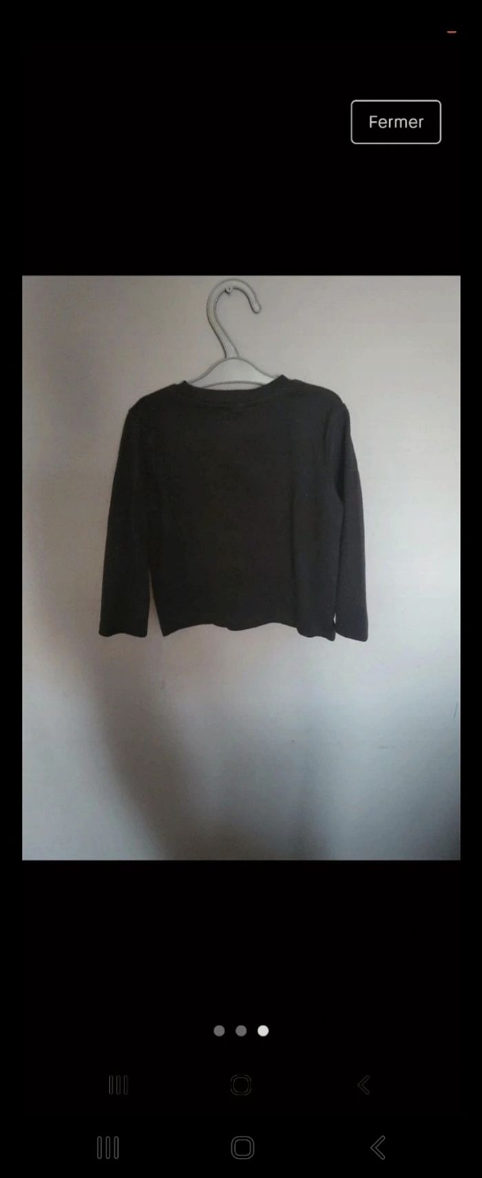 T-shirt manches longues garçon 3 ans - photo numéro 3