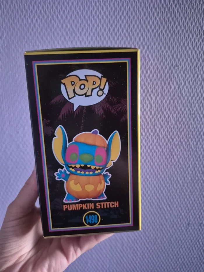 Funko pop Disney pumpkin stitch gitd n°1498 - photo numéro 2