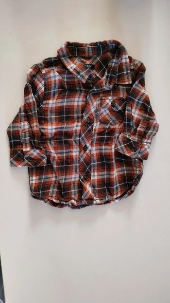 Chemise garçon 3 mois
