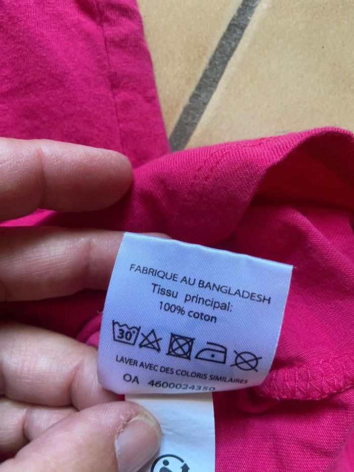 T shirt rose femme 42 - photo numéro 4