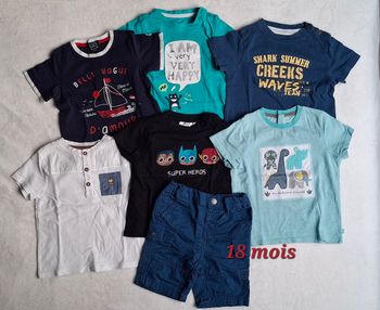 Tee-shirt+short / 18mois