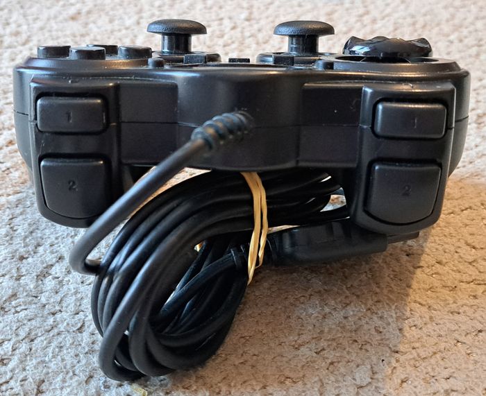 🎮 Manette générique noire Sony PlayStation 2 PS2 - photo numéro 3