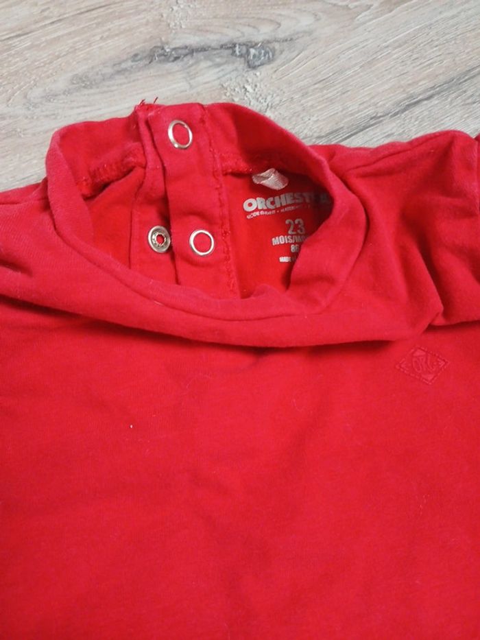 Lot de deux t-shirts manches longues Orchestra 23 mois - photo numéro 2