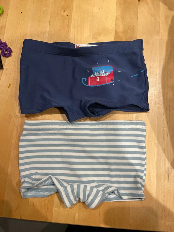 Lot de 2 shorts de bain 12 mois - photo numéro 5