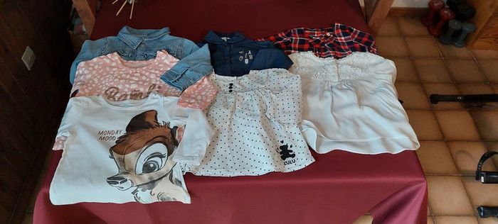 Très beau lot fille 18 m H&M, Lulu Castagnette, Grain de Blé, Disney Baby excellent état