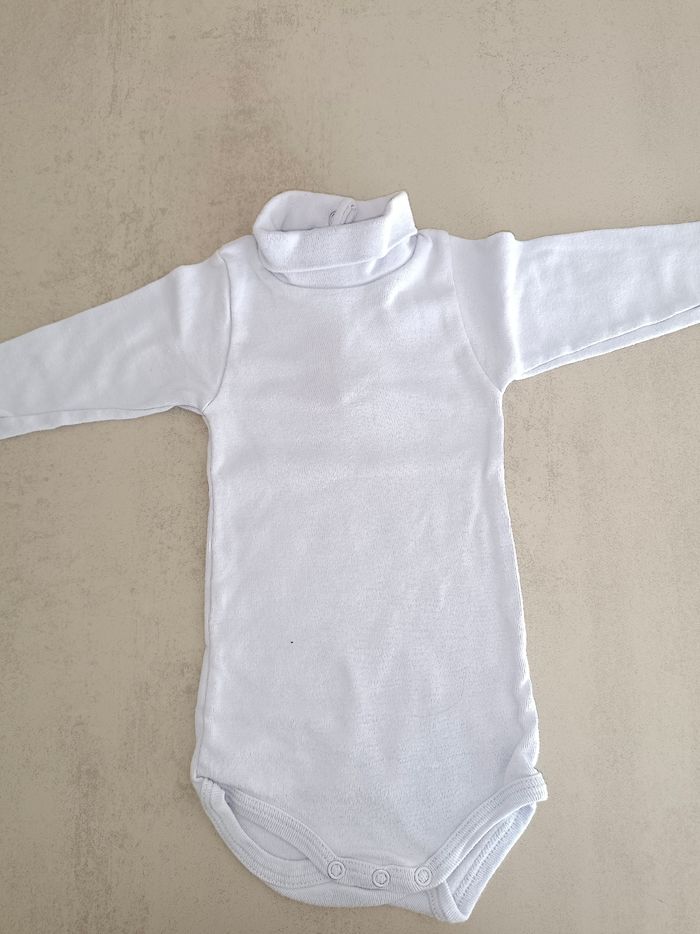 Lot 3 bodies col roulé - photo numéro 2