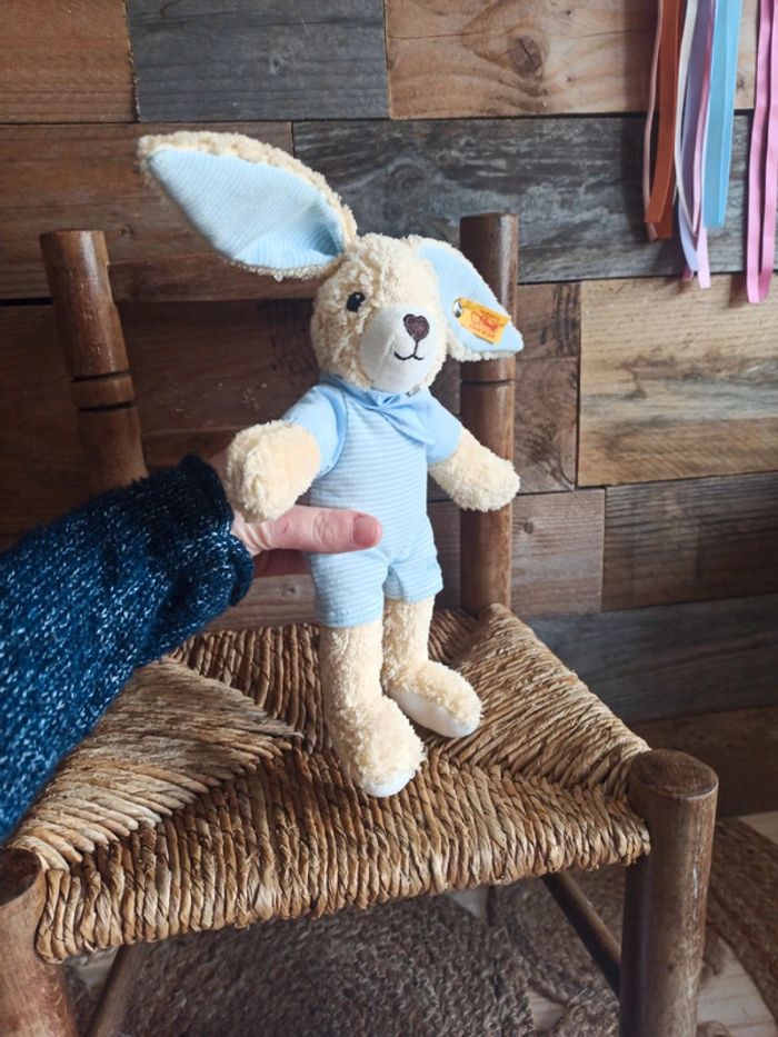 peluche lapin steiff tbe - photo numéro 5