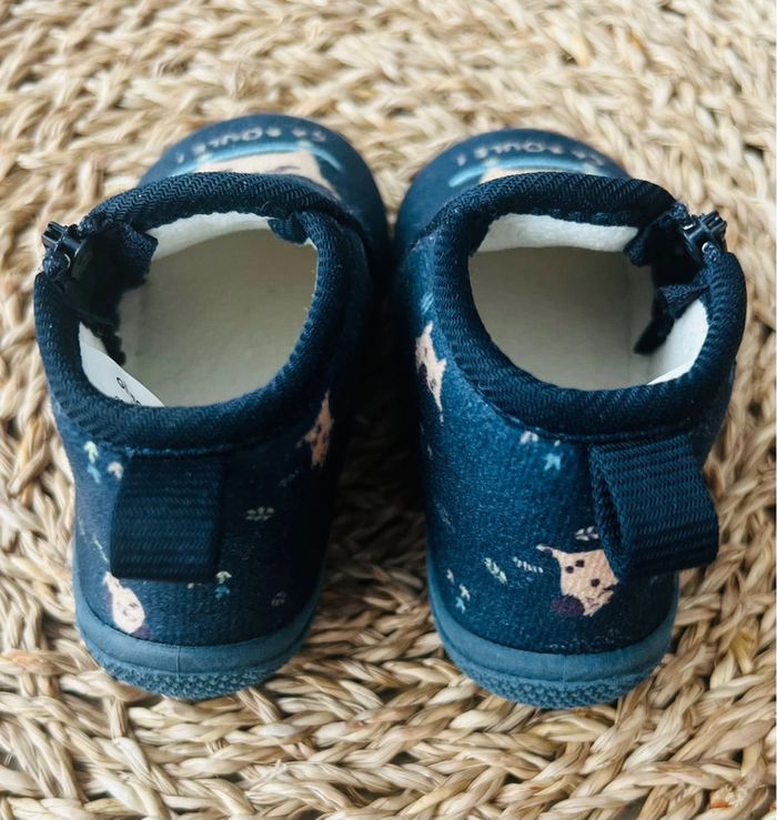 Chaussons bottillons en velours Gémo - photo numéro 3