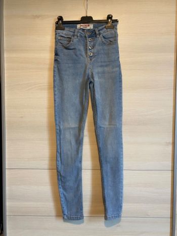 Jeans taille haute skinny