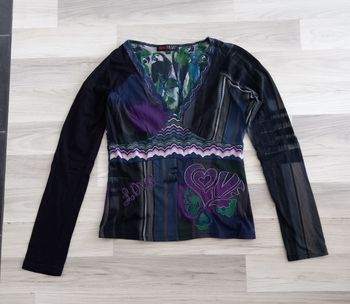 T-shirt à  manches longues imprimés Frime taille M