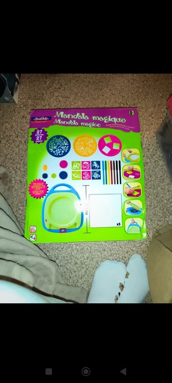 Mandala kit Joué club et  Rik and Rok