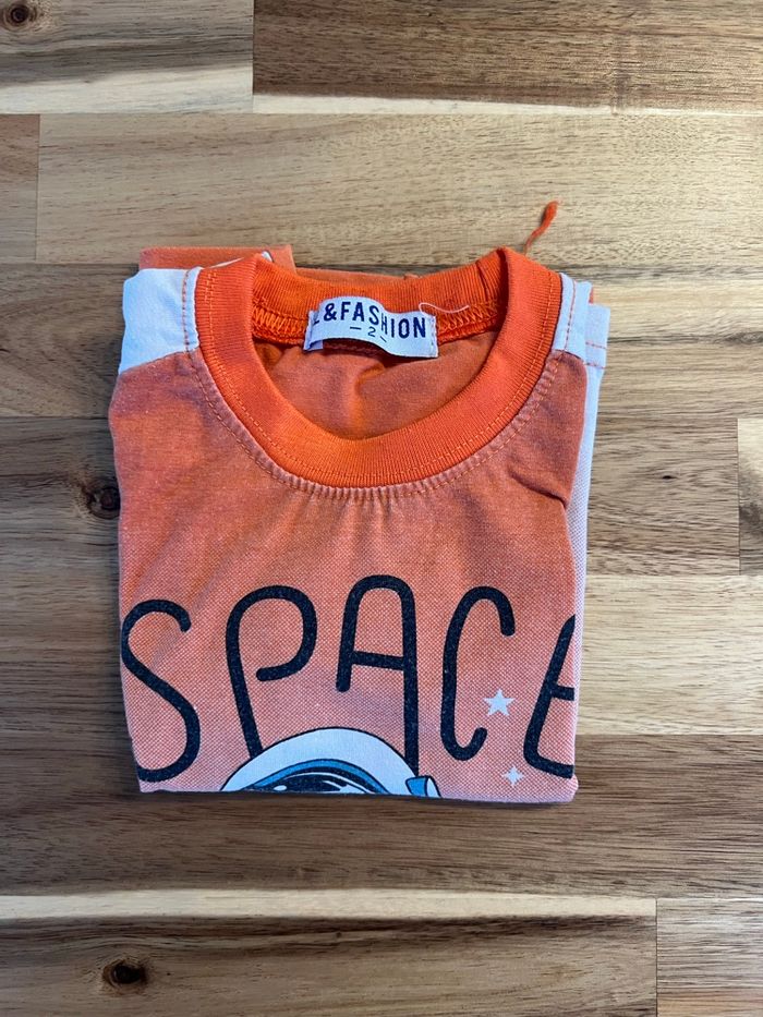 T-shirt MC L & Fashion 2 ans