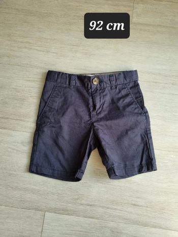 Short bleu marine 92cm
