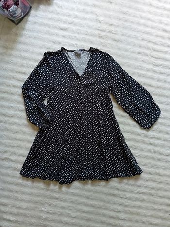 Robe fille 7ans Zara 🤍🖤