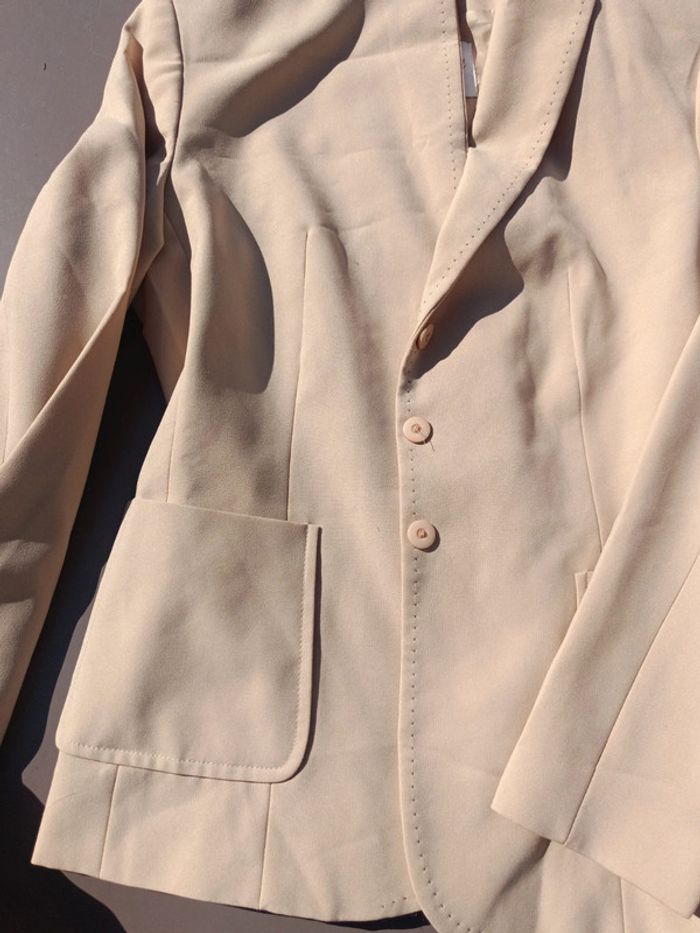 Blazer beige - photo numéro 2