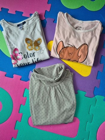 Lot 3 hauts ML 6 ans