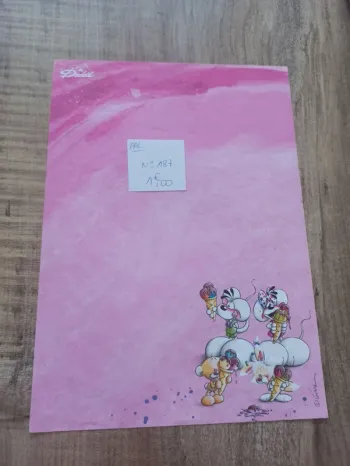 Papier à lettre Diddl 187 1,00€