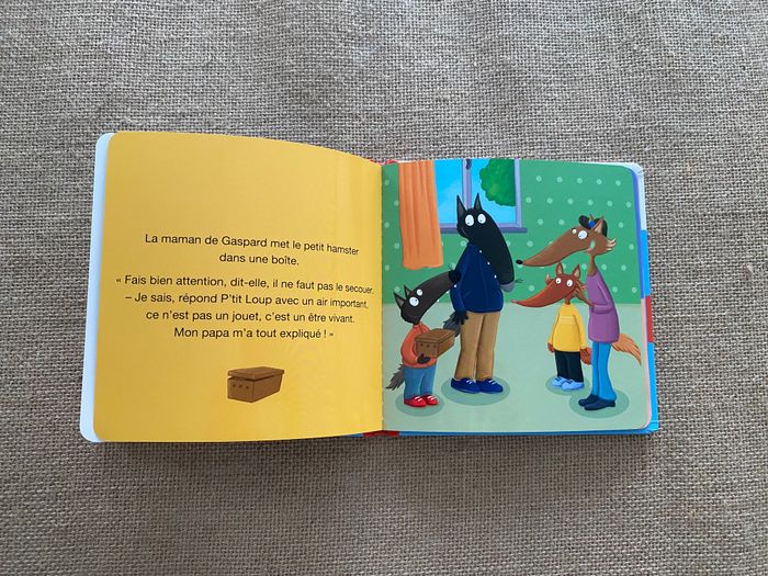 Livre p'tit loup a un animal de compagnie Auzou - photo numéro 5