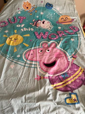 Housse de couette peppa pig