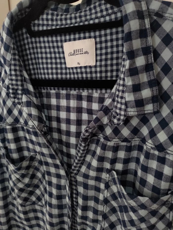 House chemise bleu XL - photo numéro 2