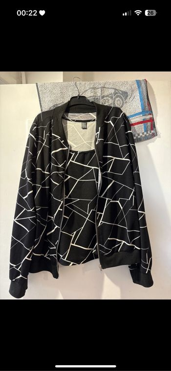 Veste plus débardeur