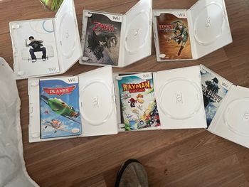 Lot boîtes VIDES Wii