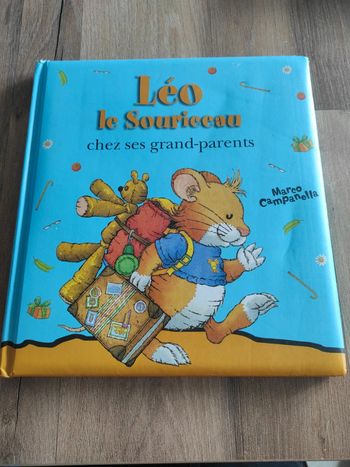 Livre : Léo le souriceau chez ses grand-parents